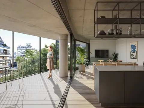 PISOS 4 AMB. C/ COCHERA DE CATEGORIA en Villa Crespo