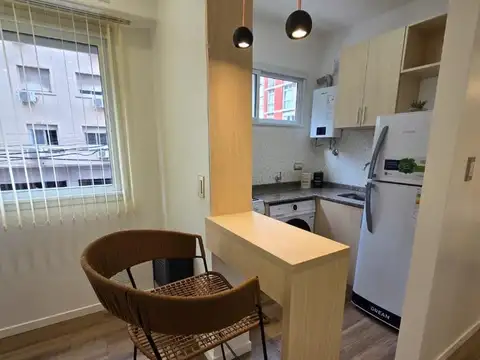 Departamento 2 ambientes con 1 baño