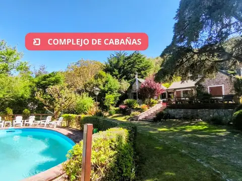 VENTA COMPLEJO DE CABAÑAS CON CASONA LA CUMBRE