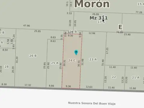 Terreno en Venta en Moron, USD 405.000