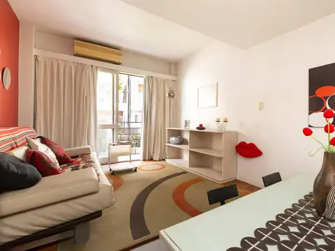 Monoambiente en Venta con Balcón al Frente en Las Cañitas