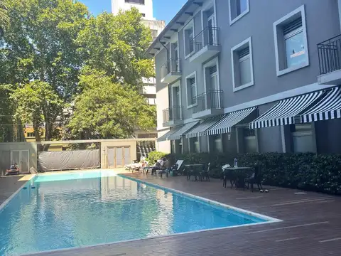 Monoambiente en alquiler - Vista al Dique