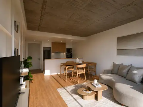Departamento Monoambiente con 1 baño