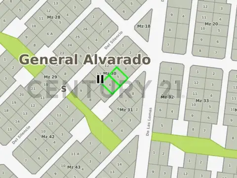 Venta de lotes 403 m² en Las Lomas de Miramar.
