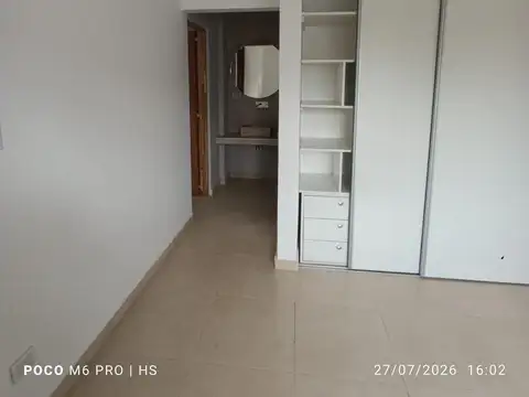 Departamento 2 ambientes con 1 baño