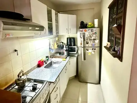 Depto Tipo Casa 2 ambientes con 2 baños