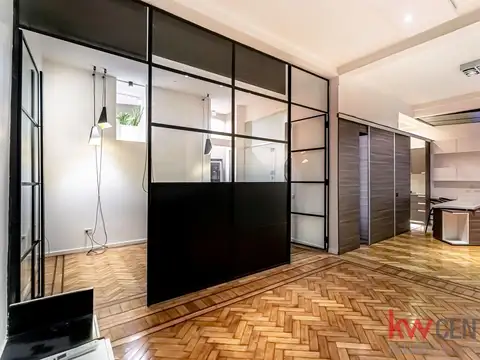 Loft con patio reciclado a nuevo frente al Jardín Botánico