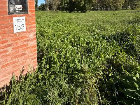 LOTE EN VENTA BARRIO PAMPA PILAR, LA LONJA 