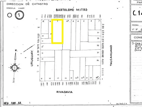 Terreno de 1006m2 en Venta