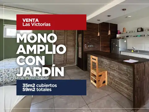 Monoambiente en venta en las victorias