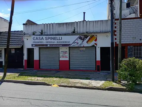 Casa 4 ambientes con local y galpón en venta, Lanús Este