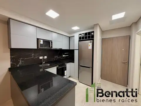 Departamento 2 ambientes con 2 baños