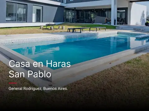 Casa 5 ambientes en Haras San Pablo General Rodriguez financiación