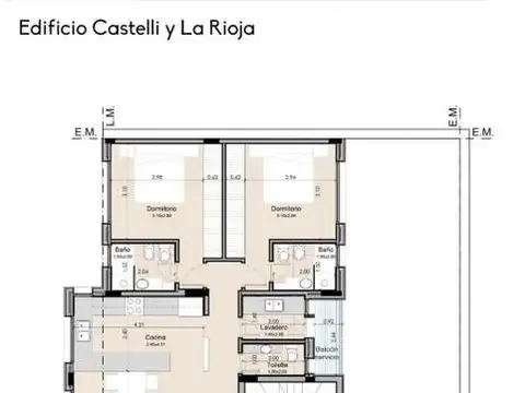 Departamento en Venta al Noroeste