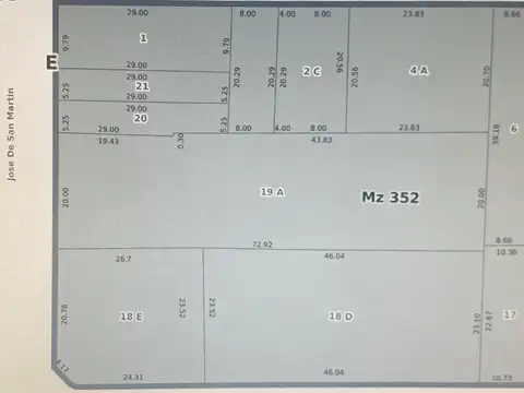 Terreno en venta en Moron Sur 