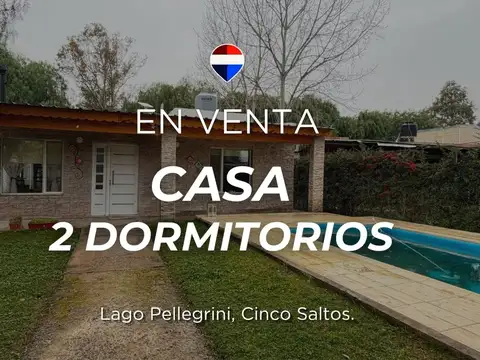 CASA CON QUINCHO EN LAGO PELLEGRINI