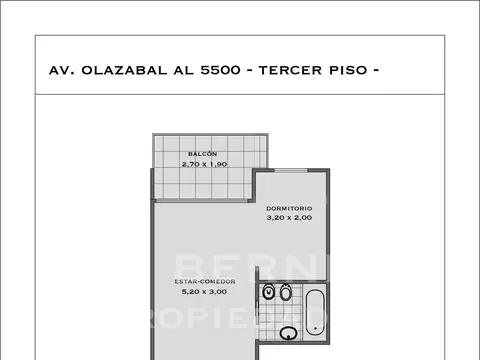 Departamento en Alquiler de 2 ambientes