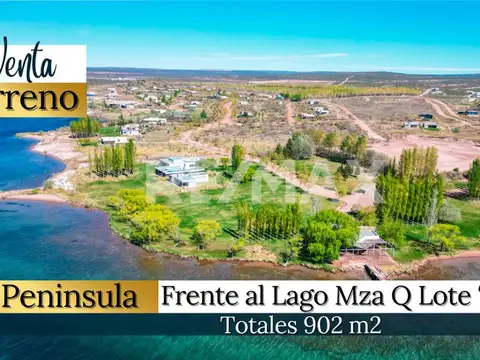 VENTA TERRENO LA PENINSULA | FRENTE AL LAGO