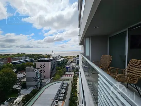 TORRE WAVE 2 AMB. EN VENTA - PISO ALTO VISTA RÍO - CON COCHERA