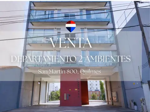 VENTA DPTO 2 AMB CON COCHERA QUILMES CENTRO