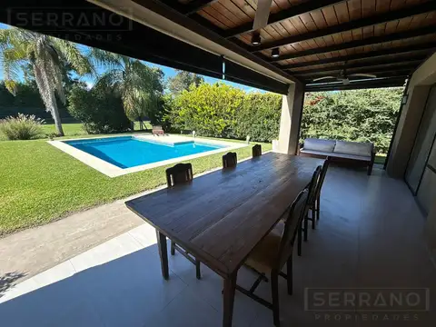 CSN. Venta casa con 3 dormitorios y  escritorio, pileta, Estancia del  Rio, Pilar