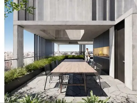 Departamento 2 ambientes con 1 baño