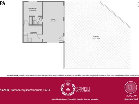 Terreno en Venta de 299,0 m2