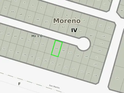 Terreno en Venta en Francisco Alvarez, Partido de Moreno