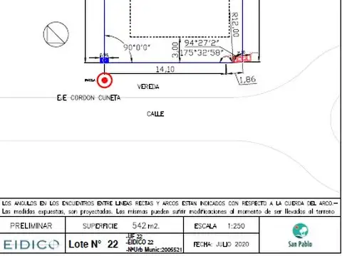 Terreno en Venta en Pilar, USD 40.000