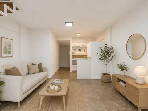 Departamento 2 ambientes con 1 baño
