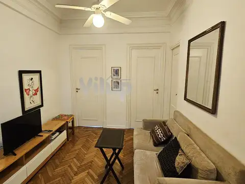Departamento 3 ambientes alquiler temporario en Recoleta totalmente renovado