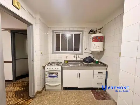 Departamento 2 ambientes con 1 baño