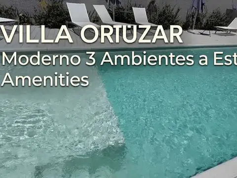 DEPARTAMENTO VENTA 3 AMB VILLA ORTUZAR A ESTRENAR