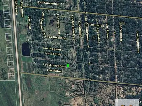 Terreno en Venta 36  mts Fondo