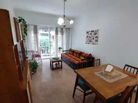 ALQUILER TEMPORARIO DEPARTAMENTO 2 AMBIENTES CON BALCÓN, PLAZA MITRE