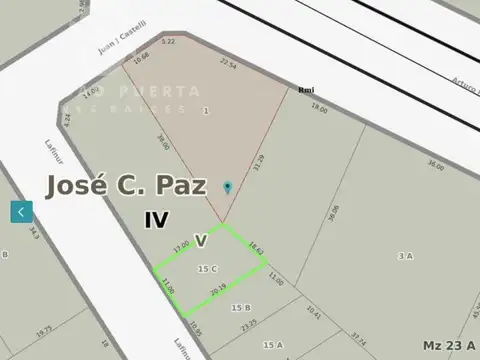 Ruta 8 y 197 José C Paz