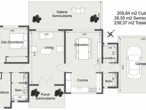 Casa en Venta de 3 dormitorios