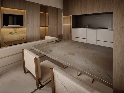 Departamento 3 ambientes con 2 baños