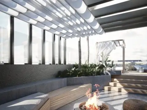 Departamento 2 ambientes con 1 baño