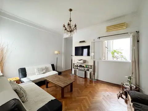 Departamento 2 ambientes amplio en Palermo