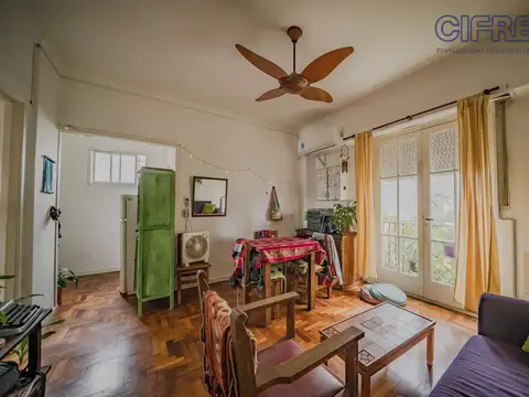 Departamento 2 ambientes con 1 baño