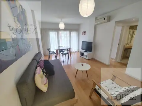 Alquiler Departamento en Vicente López –  AMOBLADO -  Balcón, Cochera y Amenities