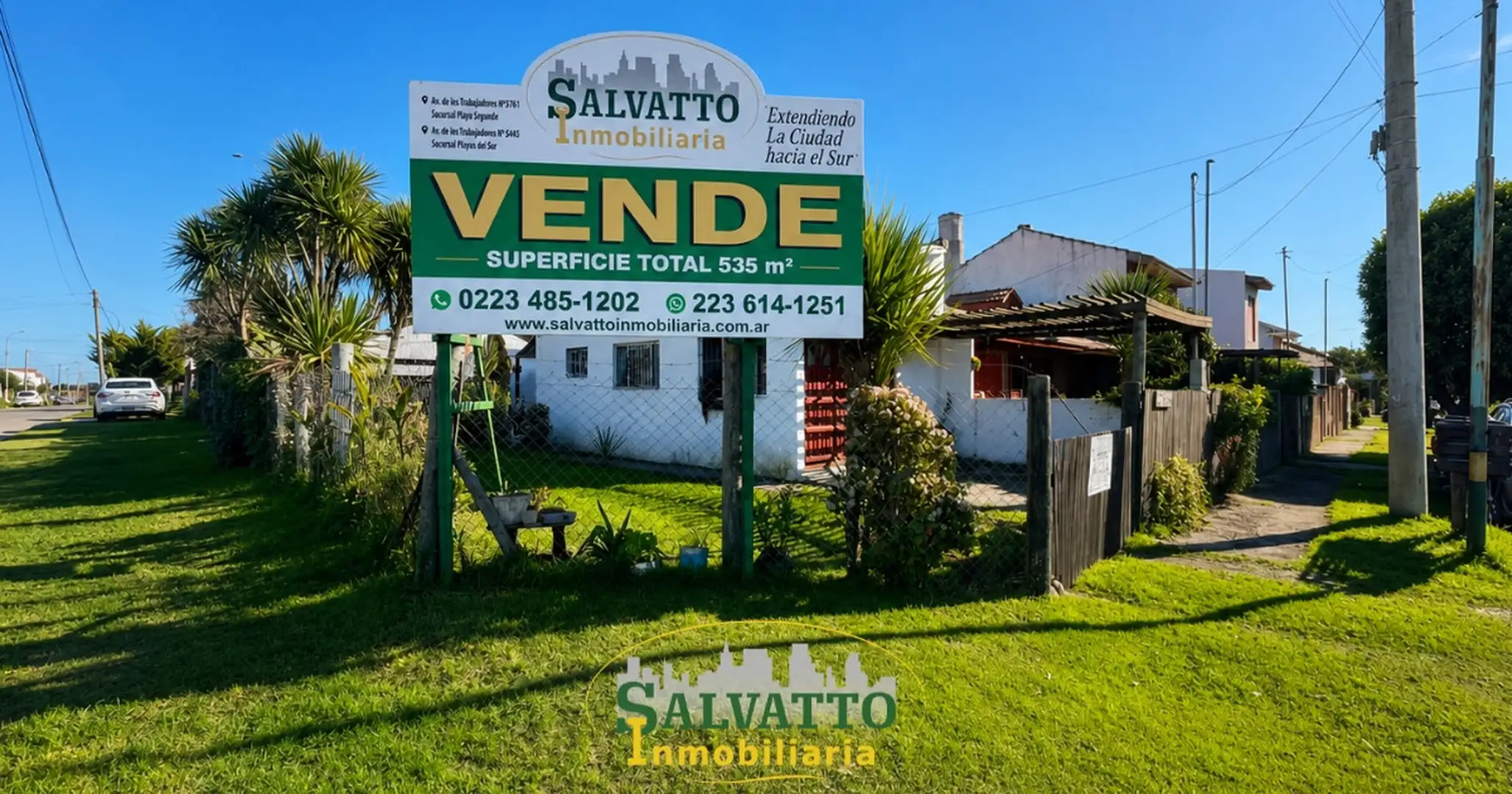 Dos parcelas en esquina APTO COMERCIAL