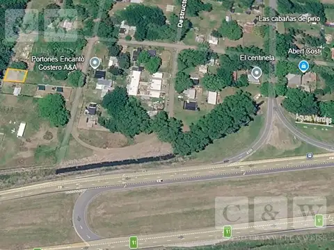 Terreno en Venta 35  mts Fondo