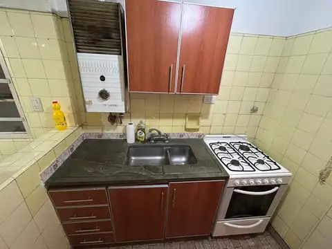 Departamento 2 ambientes con 1 baño