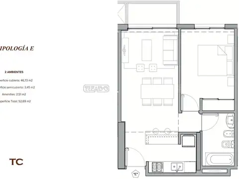 Departamento  en Venta en Tigre, G.B.A. Zona Norte, Argentina