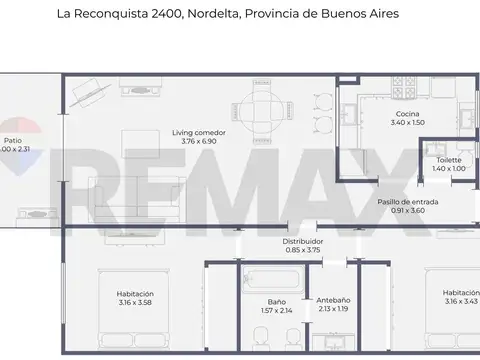 Casa en Venta al Este