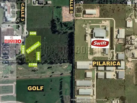 PQUE IND PILAR - ALQ FRACCION 2,4HAS - POSIBILIDAD DE ADICIO