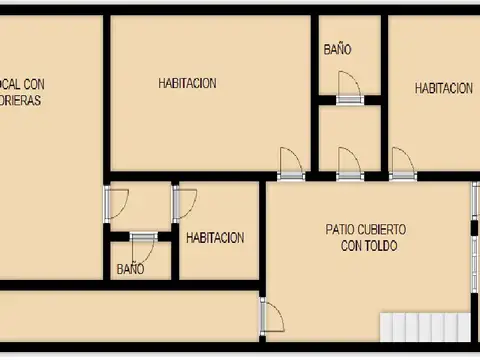SAN BLAS 4400, Piso PB