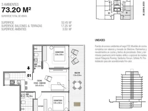 Departamento en Venta al Sur